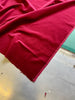 142cm wide BURGUNDY Cotton Dressmaking Velvet / Velveteen - Light Weight - 230 gsm - 142 cms