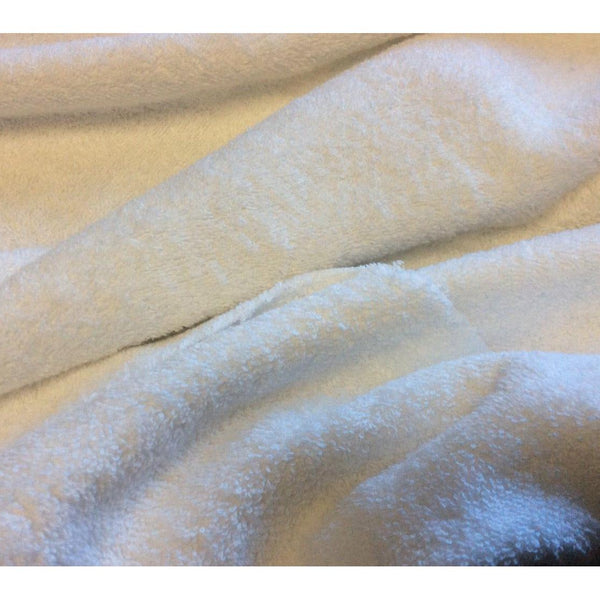 White Crushed Velvet Velour Stretch Fabric Material Polyester 150cm 59 Wide  -  Canada